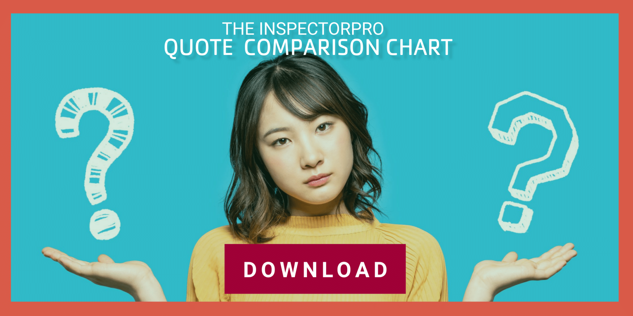 quote comparison chart for inspection insurance