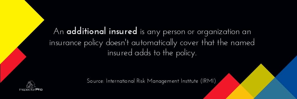 additional insured