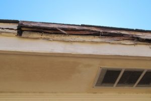 roof damage