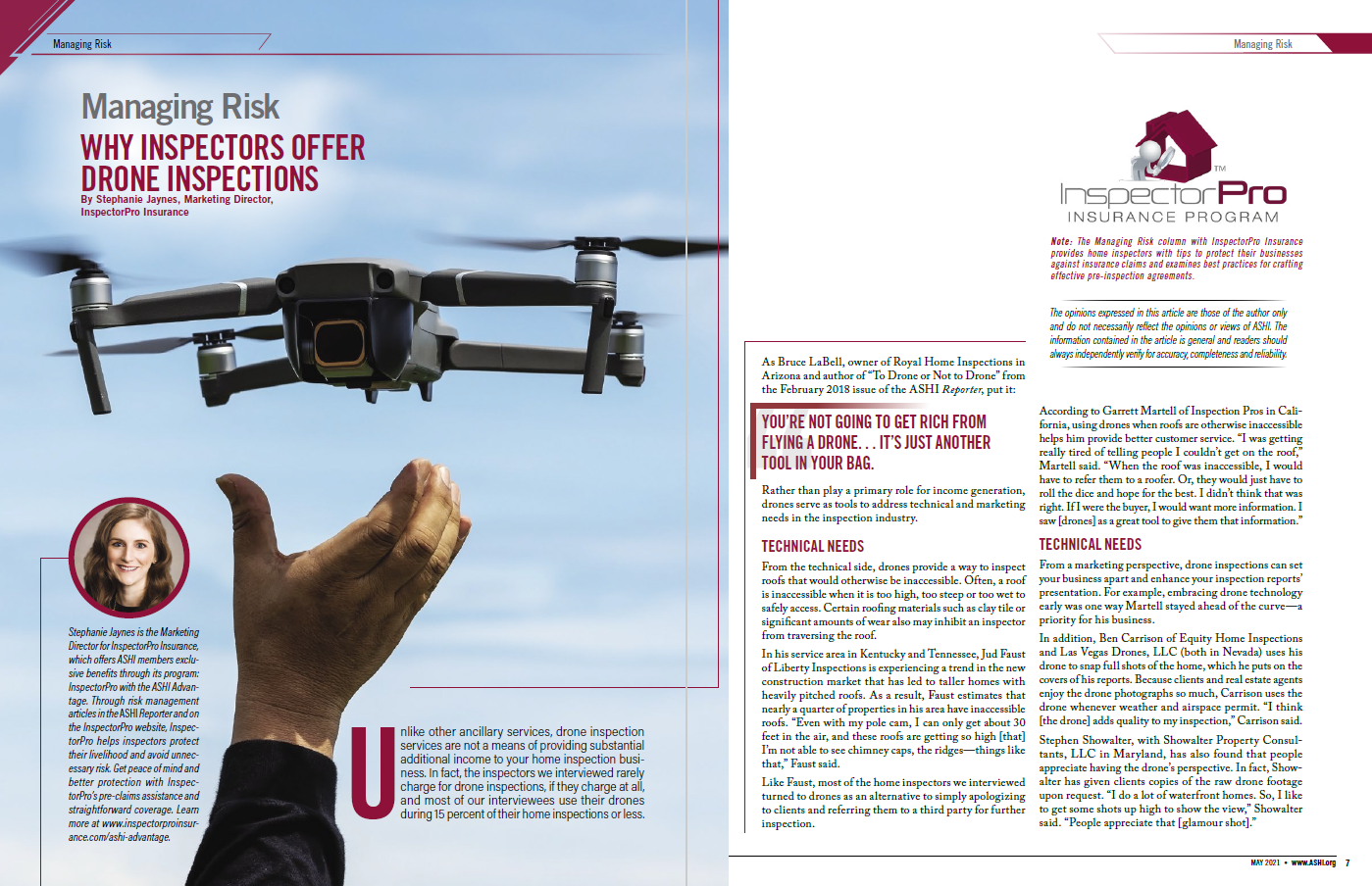 Using a drone for home inspection discount