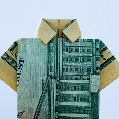 Picture of a folded dollar bill for the home inspection pricing guide
