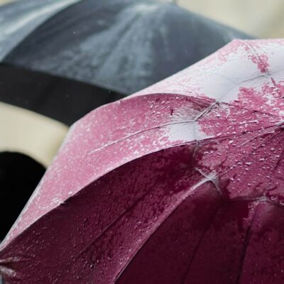 red umbrella symbolizing insurance coverage